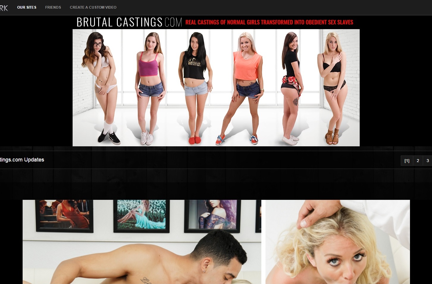 BrutalCastings.com - Full SiteRip! Exclusive BDSM Castings Video - TSR