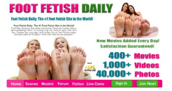 FootFetishDaily.com - Fresh SiteRip! February 2023